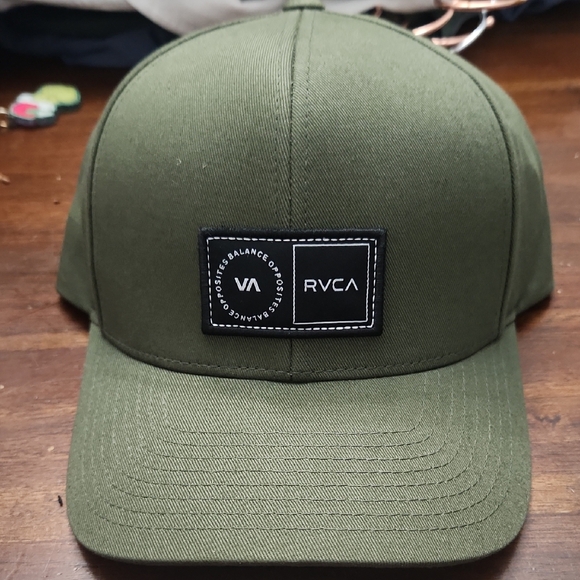 RVCA Forest Green Men's Hat - Picture 1 of 4